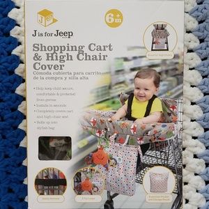 Baby Shopping Cart and High Chair Cover